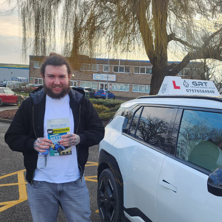 Ben from Parson Drove, passed on 19/01/2026 -GRT Driving School in Kings Lynn