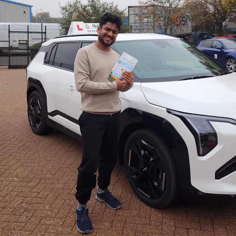 Eranga from Holbeach, passed on 07/11/2025 -GRT Driving School in Kings Lynn