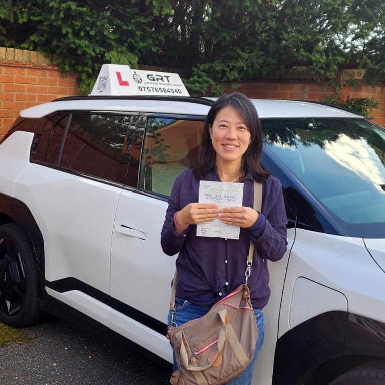 Eve from Outwell, passed on 22/09/2025 -GRT Driving School in Kings Lynn