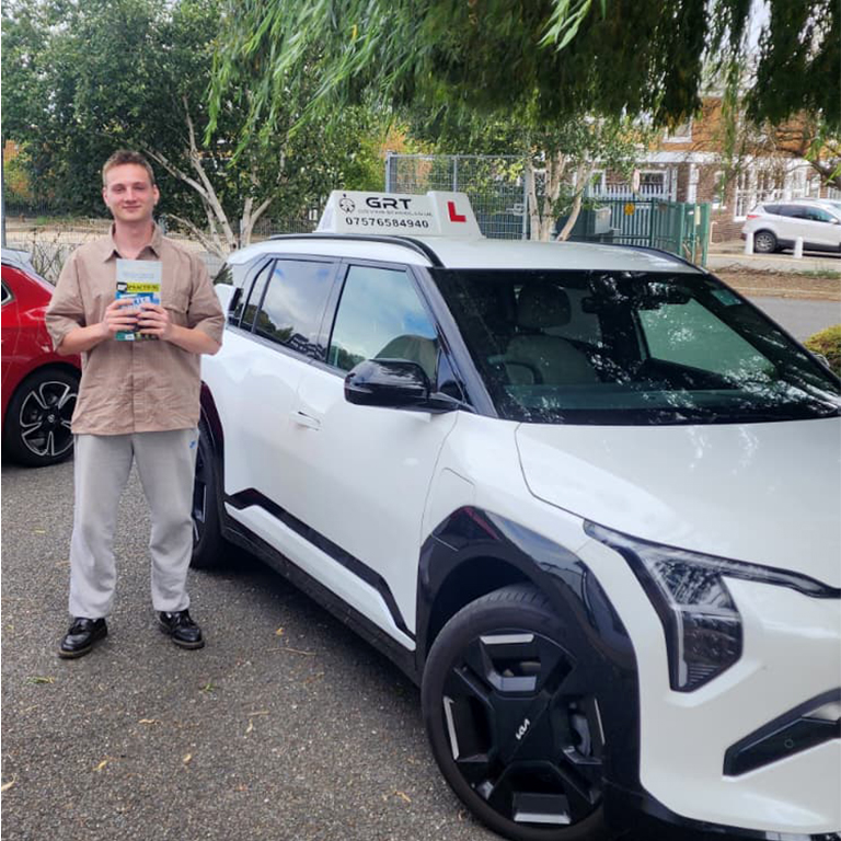 Jamie from Norwich, passed on 10/09/2025 -GRT Driving School in Kings Lynn