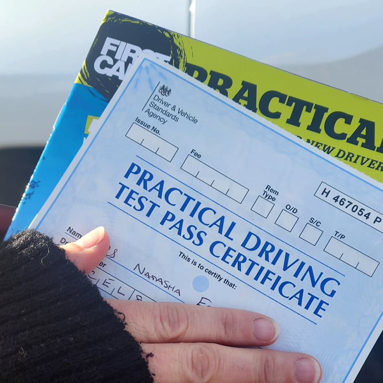 Natasha from Upwell, passed on 02/03/2026 -GRT Driving School in Kings Lynn