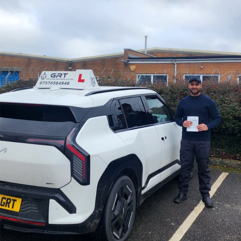 Sheck from King's Lynn, passed on 04/02/2026 -GRT Driving School in Kings Lynn