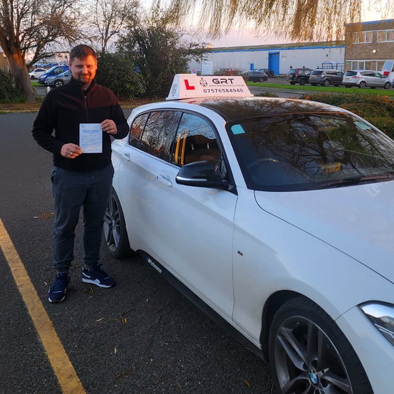 Valius from King's Lynn, passed 15/12/2025 -GRT Driving School in Kings Lynn