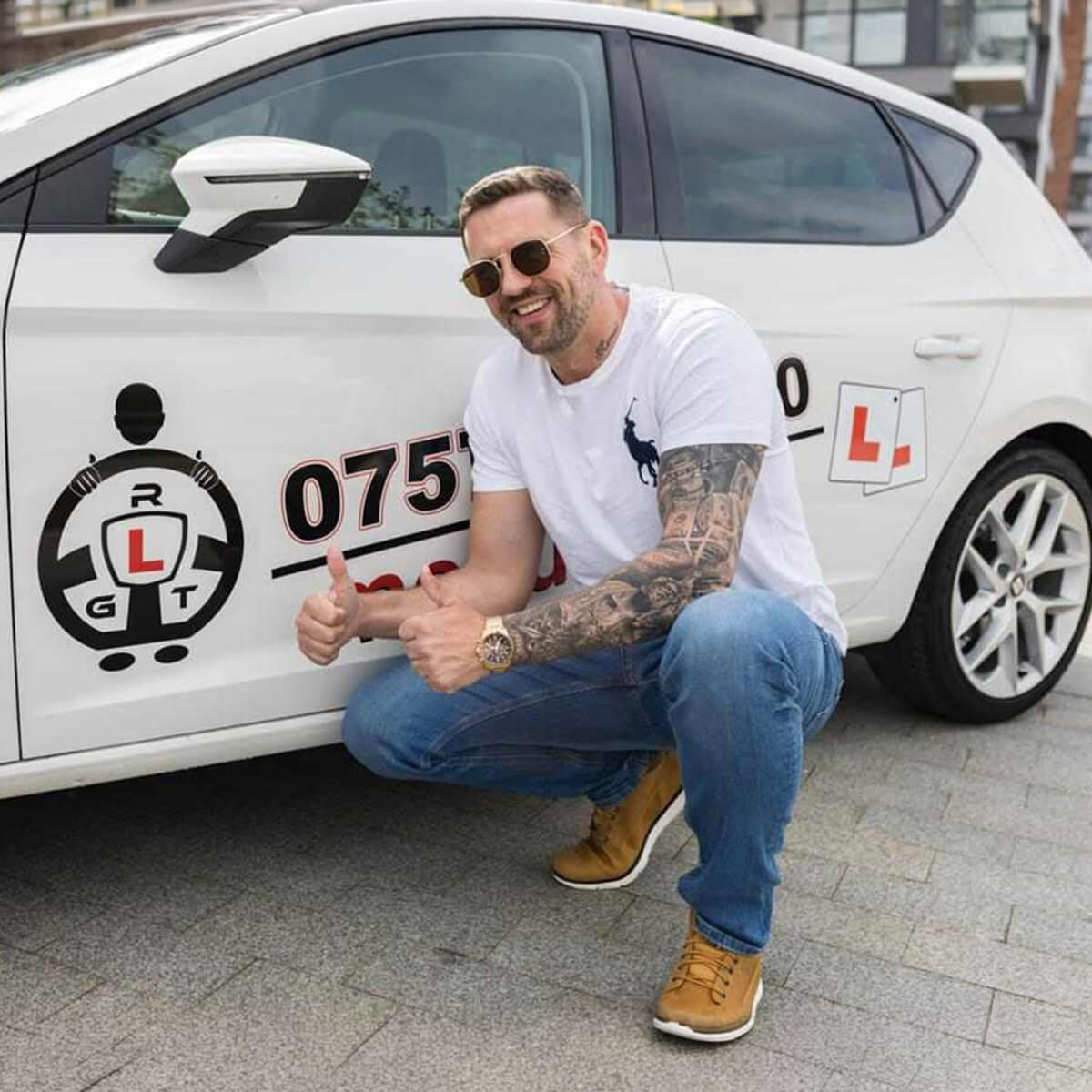 Ramunas providing automatic driving lessons in King's Lynn with GRT Driving School